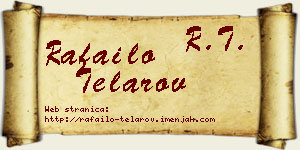 Rafailo Telarov vizit kartica